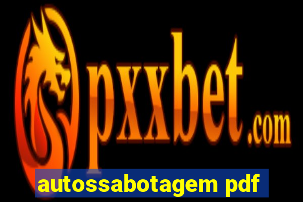 autossabotagem pdf